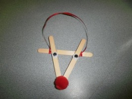 reindeer popsicle sticks